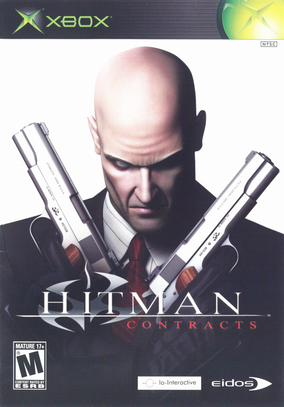 Hitman: Contracts box art for Xbox